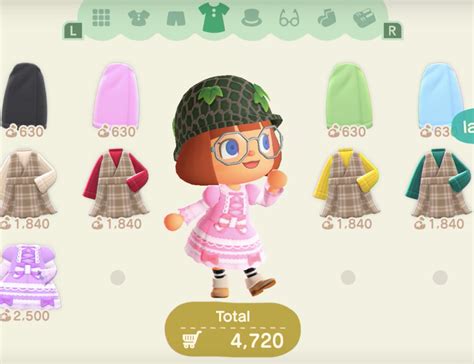 animal Crossing New Horizons clothes